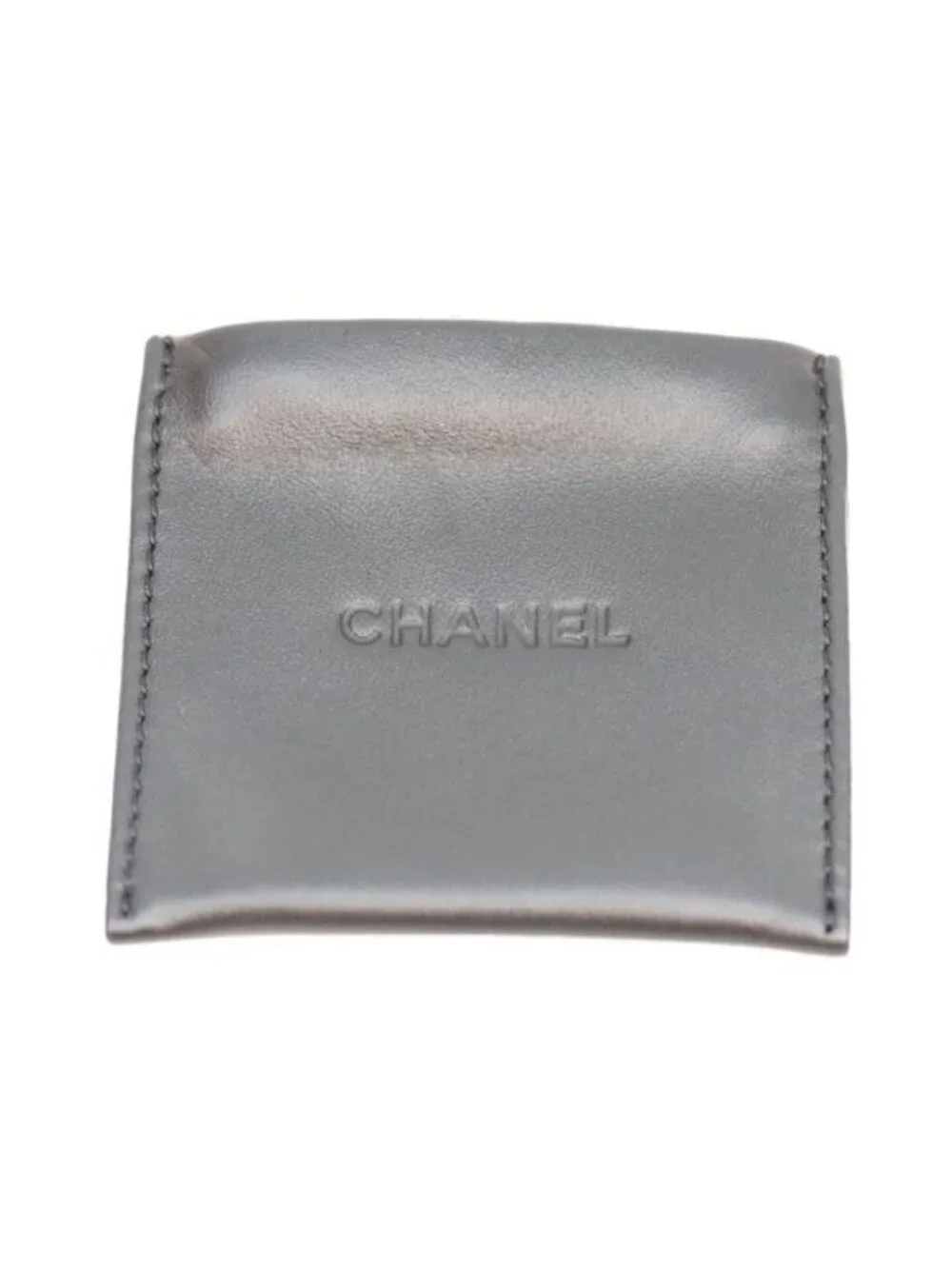 Chanel 24k Gold Rhinestone CC Logo Earrings